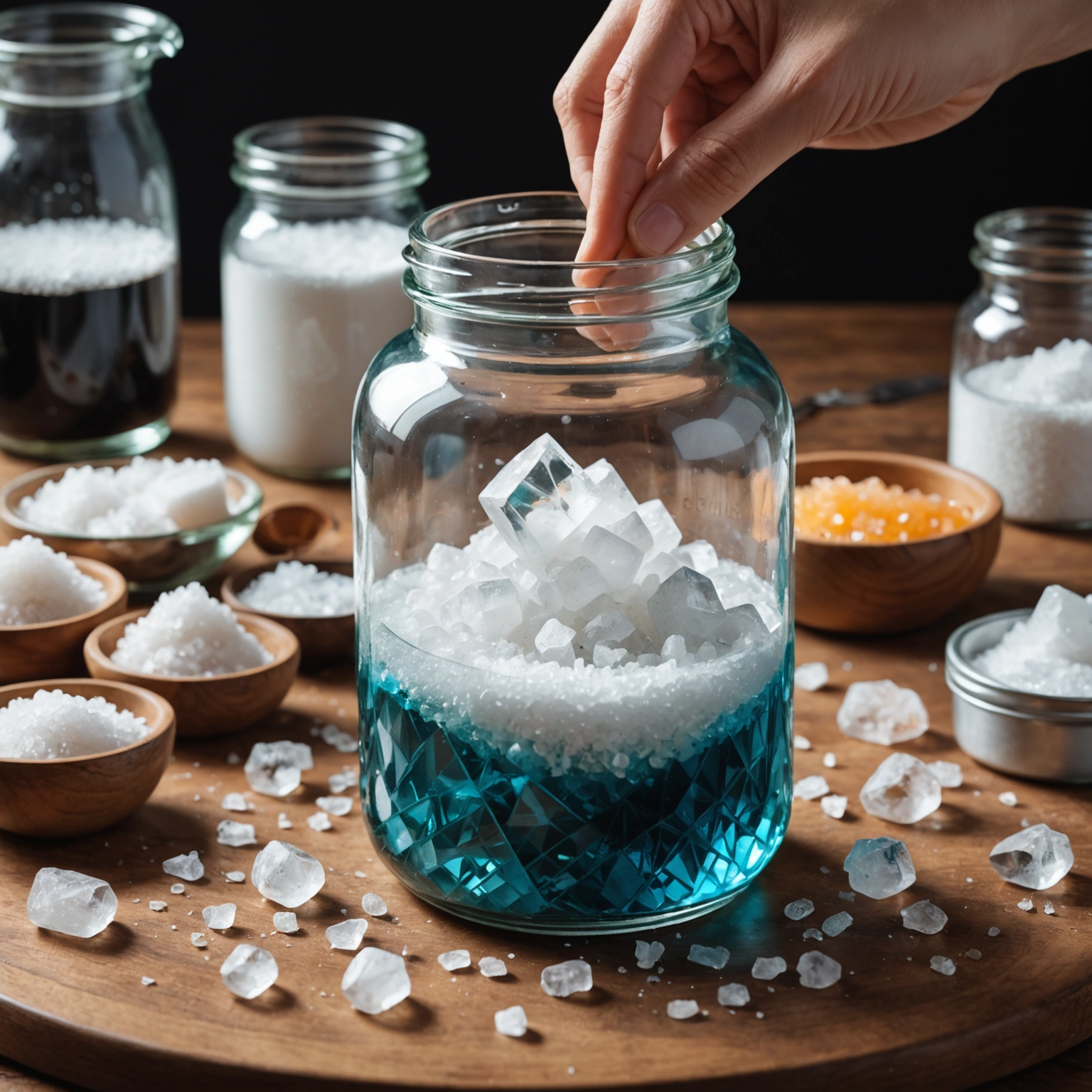 Как сделать кристаллы дома: из соли и сахара — увлекательное занятие для всей семьи
