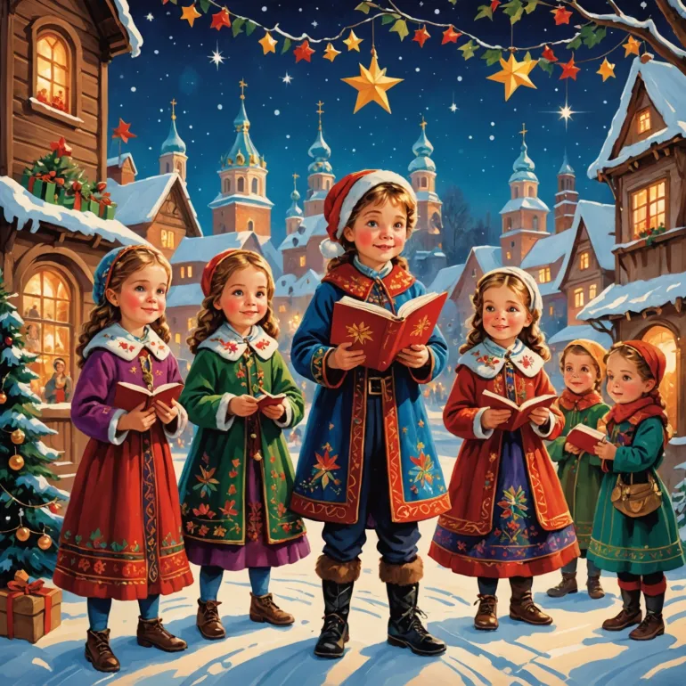 Детские колядки на Рождество: волшебство традиций через тексты и видео