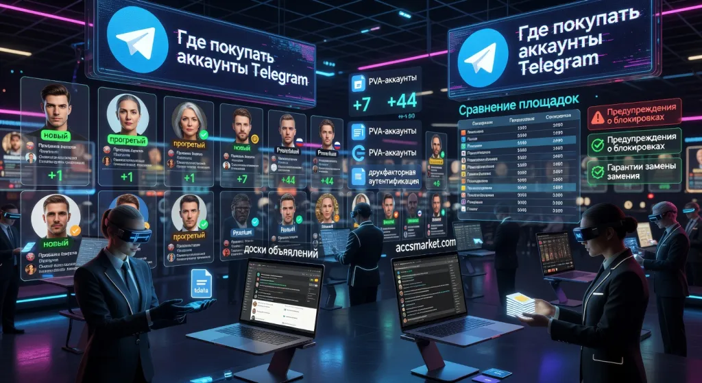Где покупать аккаунты Telegram: обзор надежных способов и важных нюансов
