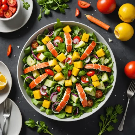 Искусство создания идеальных салатов: вкус, польза и вдохновение
