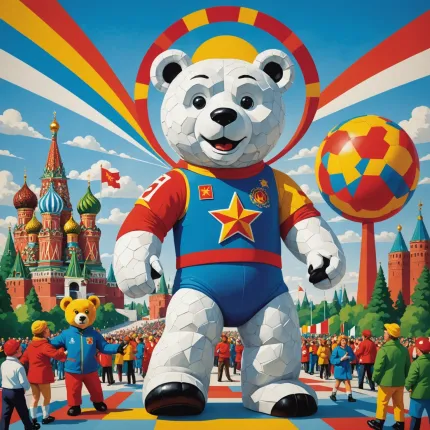 Что стало в СССР с улетевшим из «Лужников» Олимпийским мишкой? Его и правда сожрали крысы?