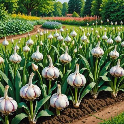 Как вырастить крупный чеснок: секреты правильной подкормки для увеличения головки