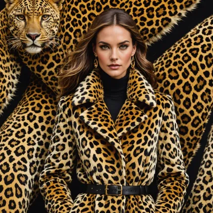 Как почистить мех леопарда: искусственный и натуральный